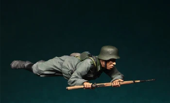 1/35 Vaik Joonis Mudeli Komplekt WWII saksa Jalaväe tegevus-070 Kokkupanemata värvimata Top