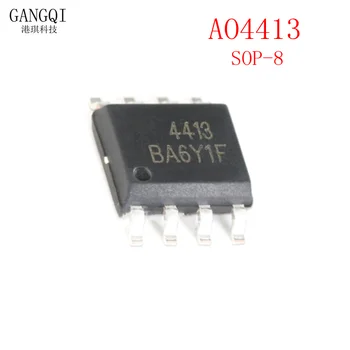 10tk/palju AO4413 4413 30V 15A SOP8 P Channel-30V/-15A SMD MOSFETs (Field Effect Transistor)