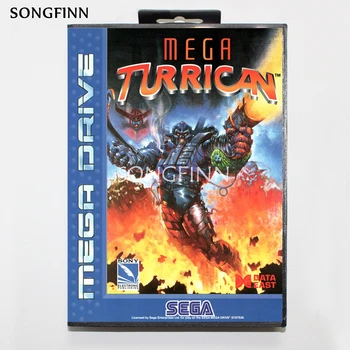 16 bit MD Mälukaart, Karbi jaoks Sega Mega Drive jaoks Genesis Megadrive - Mega Turrican 0