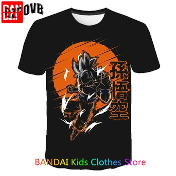 2023 uus dragon ball Tshirt Kids fashion koomiks, anime, cool Meeste ja Naiste T-särk mees anime 3DT särk poistele street suvised riided