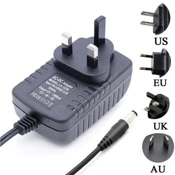 24V UK DC power adapter 12V 2A Switching adapter 15V 18V 1A AC Toide 9V 3V5V6V7V10V 1.5 trafo laadija 5.5*2.5 MM 1M