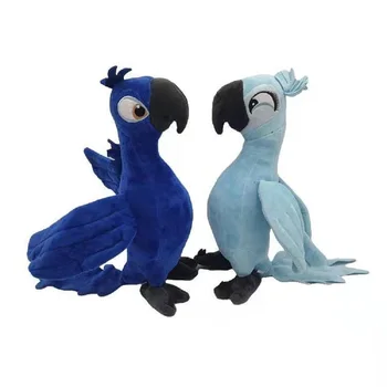 35cm Rio 2 Macaw Blu & Jewel Palus Mänguasjad Cute Cartoon Sinine Papagoi Lind topis Nukud Kingitusi Lastele Sünnipäev Jõulud