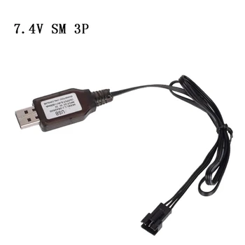 6.4 V/7.4 V 600mA 500mA Laadija Li-i SM-3P RC Mänguasjad puldiga positiivne kaasaskantav USB