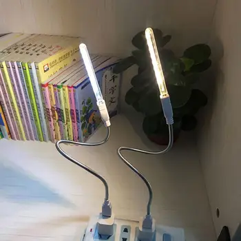 8 LED Mini Öö Kerge Kaasaskantav USB Lamp Ultra Helge Raamat, Lamp, Kämpingu Valgustus ARVUTI Sülearvuti Mobile Power Bank Aku Tuli