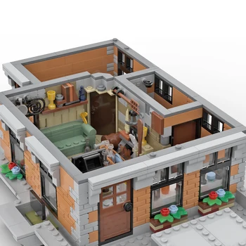 818Pcs KES-84752 Bro Thor ' S Penthouse Väikeste Osakeste Building Block Model Kit (Loodud LegoArtisan)
