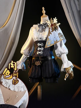 Anime Identiteedi V Edgar Valden Kuldne Suhe Kuld, Päevane Ülikond Uhke Kleit Cosplay Kostüüm Naistele Halloween Tasuta Kohaletoimetamine 2020