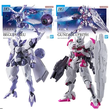 Bandai Gundam Model Kit Anime, Joonis Hg Nõid Alates Elavhõbe Beguir-Beu Lfrith Gunpla Anime Tegevus Joonis Mänguasjad, Vaba Shipping
