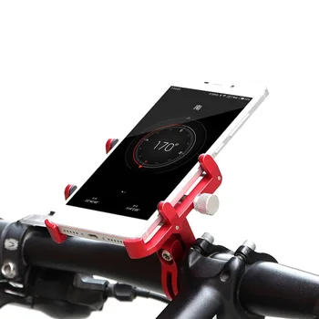 Bike Telefoni Omanik Mobiiltelefon Baasi alumiiniumisulamist Universal Mobile Telefon Jalgratta Lenkstangi Clip Paigaldada GPS Seista Hammas Sulg