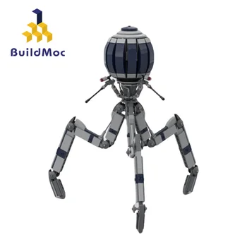 Buildmoc Space Star Droid Stilt Spider KES Komplekt Droids Joonis ehitusplokid Komplektid Lastele mõeldud Mänguasjad Lastele Kingitused Mänguasi Tellised 607PCS