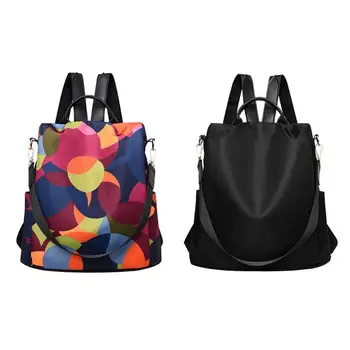 Casual Oxford Riie Naiste Seljakott Anti Varguse Tüdrukud Schoolbags Teismeline Reisi Daypack Õlakott Värvikas Moe Back Pack