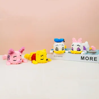 Disney Magab Daisy piilupart Donald micro diamond block Winnie Pooh Karu põrsas siga tellis haridus-mänguasi nanobrick lastele kingitus
