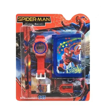 Disney Marvel Superhero Laste Kellad Anime Multikas Arvandmed Pliiats Spiderman Elektroonilise Vaadata Rahakott Seab Sünnipäeva Kingitused