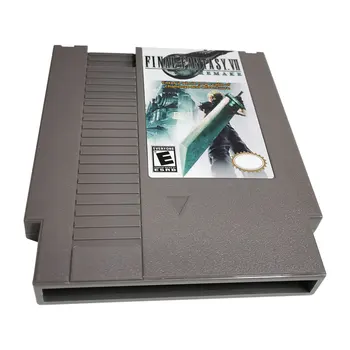Final Fantasy VII-Klassikaline Hack Video NES Mäng Kassett 8 Bit 72 Pin-NES Mängu Konsool