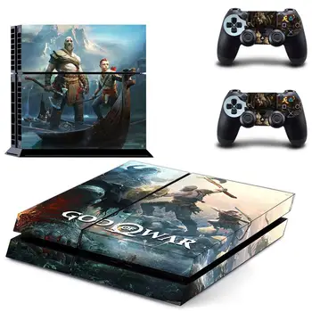 God of War PS4 Kleebised Play station 4 Naha Kleebis Kleebised PlayStation 4 PS4 Konsooli ja Töötleja Nahad Vinüül