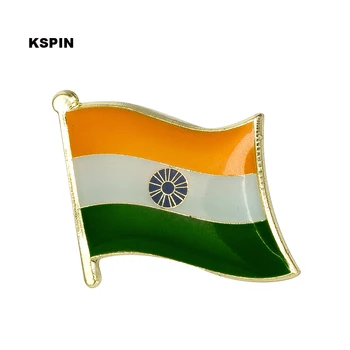 India lipp pin rinnamikrofon pin badge Sõle Ikoonid 1TK India KS-0207
