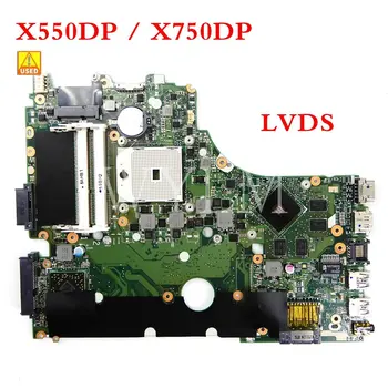 Kasutada X550DP X750DP LVDS Emaplaadi ASUS X750D X550D K550D K550DP Sülearvuti Emaplaadi Testitud Töötav 90NB01N0-R00010