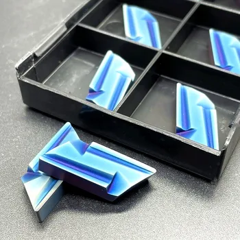 Kõrge kvaliteediga KNUX160405R nano sinine metallist lõng keerates vahend, CNC treimine vahend KNUX160405R kõvasulam karbiid treipingi tera
