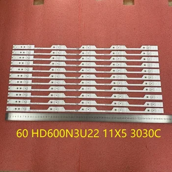 LED-taustvalgustuse baar Sharp LC-60P6070U 60DU6070 H60NEC5600 HD600N3U22-L2B HE60QZMN HISENSE 60 HD600N3U22 11X5 3030C D6T