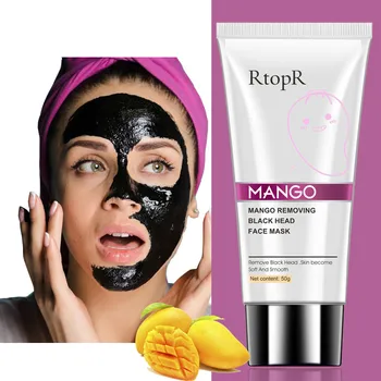 Mango Blackhead Eemaldamine Akne Mask Õli Kontrolli Kahandab Poore Toitev Niisutav Mask Valgendamine Koorimine, Naha Hooldus