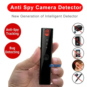Mini Anti Spy Varjatud Kaamera Detektor Pen LED Infrapuna Skaneerimine RF Signaali Avastamise Traadita Bug Micro Cam GSM-GPS-Tracker Finder