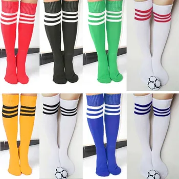 New Kõrge Sokid Üle Põlve Socking Tüdrukud Naiste 2018 Uus Mood Seksikas Triibuline Cheerleader Triibuline Pikk Sokid