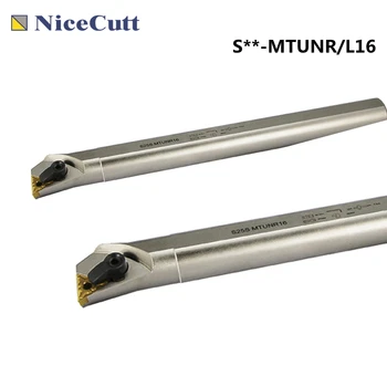 Nicecutt Lathe Tools CNC Masin S**-MTUNR/L16 Sise Keerates Omanik Igav Baar Karbiid Lisab TNMG1604 Tera