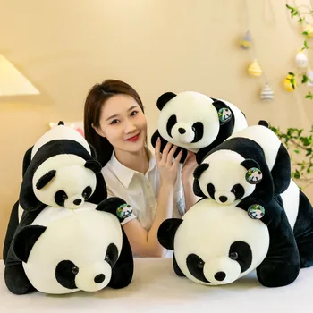 Panda Hiina Riiklik Aare -, Plüüš-Mänguasi Täistopitud Nukk Lapsed Kingitus Multikas Loomade Padi Padi Tüdruk Poiss Kawaii Sünnipäeva Kingitused