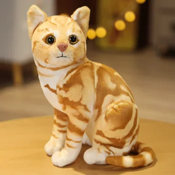 Realistlik Loomade Kass Palus Mänguasjad Simulatsiooni Padi, Lemmiklooma Laste Kodu Kaunistamiseks Puhkus Jõulud Kingitus
