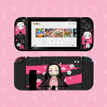 Roosa Anime Nintendo Lüliti Kate Puhul, Tüdruk Kawaii Dockable Kõva PC Kaitsev Kest Töötleja Rõõmu-Con Juhtnuppu Liit