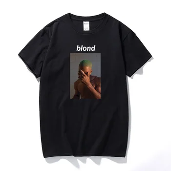 Räppar Frank Blond T-Särk Fashion Streetwear Camisetas hombre Puuvillased Lühikesed Varrukad Tshirt Uus Suvi Hip-Hop T-Särk Euro Suurust 0