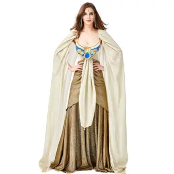 Seksikas Vana-Egiptuse Cleopatra Kostüüm Vaarao Keisrinna Cleopatra Queen Cosplay Halloween Fancy Riided Kleit