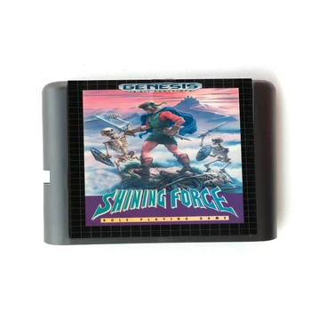 Shining Force 16 bit Sega MD Mängu Kaart Mega Drive jaoks Genesis