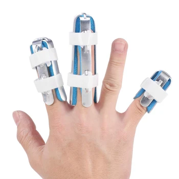 Sõrme Traksidega Toetada Poos Korrektor 3 Suurused Alumiinium Sõrme Splint Küljest Taastamise Vigastuse Valu Painde Deformatsiooni Korrektsioon