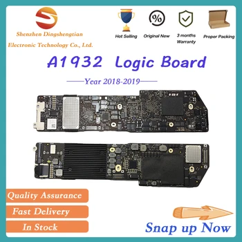 Testitud Macbook Air A1932 Emaplaadi i5 8G 128g 256g 2018 2019 Aasta Logic Board Touch ID Nupp 820-01521 EMC 3184