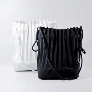 UUE brändi, kõrge kvaliteet suure mahutavusega kopp tassima Tai plisseeritud lihtne reisida suur kott shopping disainer käekotid suve 0
