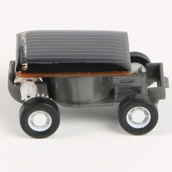 Uus Kummaline Must Loominguline Väikseim Mini Solar Powered Auto Mudel Päikese Mänguasjade Komplekt Vidinaid Haridus-Baby Kids Mänguasjad Lastele