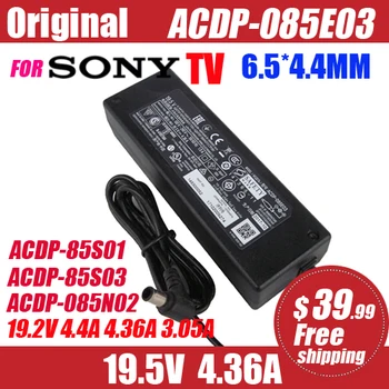 UUS Originaal Sony TV AC adapter toiteplokk ACDP-085E03 85S03 19.5 V 4.36 A ACDP-85S01 KDL-48W656D 0R562C 4.4 4.36 A A 3.05
