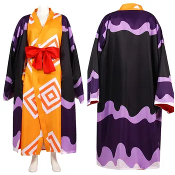 Üks Töö Jinbe Cosplay Kostüüm Kimono Varustus Halloween Carnival Ülikond
