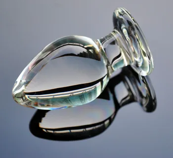 50mm Suur Kristall Butt Plug Vagiina Palli Suurt Pyrex Klaasist Anal Dildo Rant Võltsitud Peenise Täiskasvanud Masturboida Seksi Mänguasi, Naised, Mehed Gay 1
