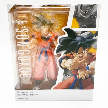 Anime Dragon Ball Z Super Son Goku SHF Joonis Vallasvara Ühiselt Goku PVC Tegevus Figuriin Mänguasjad 1