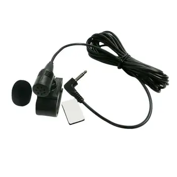 Uus Professionaalne Auto Audio Mikrofon, 3.5 mm Jack Plug Auto Mikrofon Mic GPS Väline DVD-Stereo-Raadio Mini PC Juhtmega Au P2P9 1