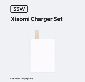 Xiaomi 33W Laadija Komplekt 3A USB Type-C Kaabel-Kiire Eest Xiaomi Mi-Padi 5 Tablett 5 A-C Laadimise Juhe 1