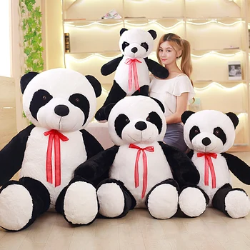 Armas 80/100CM Suur Giant Panda Karu Palus topis Nukk Loomade Mänguasi Padi Cartoon Kawaii Nukud lastele Kingitused 2