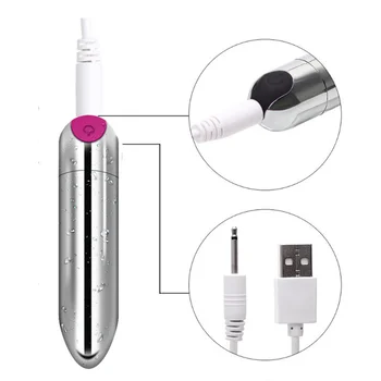 Chargable Bullet Vibraator Naistele Anal Kliitori Stimulaator Vibratsiooni G Spot Vagiina Massaaž USB Dildo Vibraatorid Täiskasvanud Sugu Mänguasjad 3