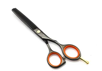 Uus professionaalne 440c 5.5 tolline mustad juuksed wrench set lõikamine juuksed barber scisor hõrenemine käärid juuksuri käärid komplekt 3