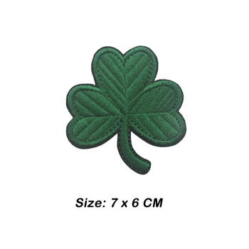 Õnnelik 4 leaf Iiri Taktikaline USA Armee Sõjaliste iiri ristik shamrock ' Biker Piraat Kolju Ristik PATCH Plaastrid BADGE) 3