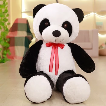 Armas 80/100CM Suur Giant Panda Karu Palus topis Nukk Loomade Mänguasi Padi Cartoon Kawaii Nukud lastele Kingitused 4