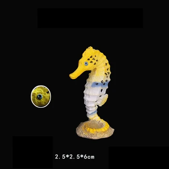 Uus Realistlik Mere Loomsed Tahked Simulatsiooni Hippocampus Figuriin Tegevus Fidures Mudeli Kogumine Hariduslik Mänguasi Lastele Kingitus 4