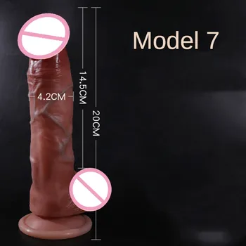 Realistlik Peenise Sugu Mänguasjad Dildo Naistele Vagiina G Spot Stimulaator Masturbatsioon Täiskasvanud Asjade Kunstlik Veresoonkonna Kukk 5